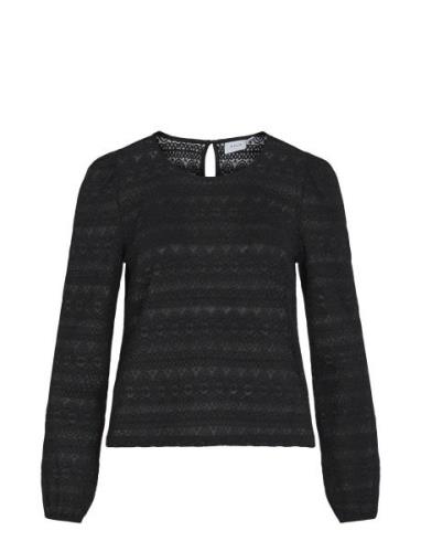 Vichikka O-Neck L/S Top Black Vila