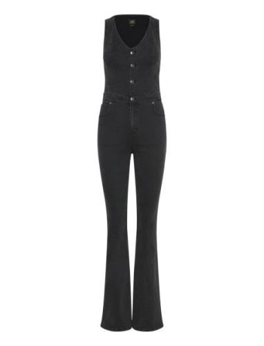 Foreverfit Flare Jumpsuit Black Lee Jeans