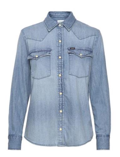 Regular Western Shirt Blue Lee Jeans