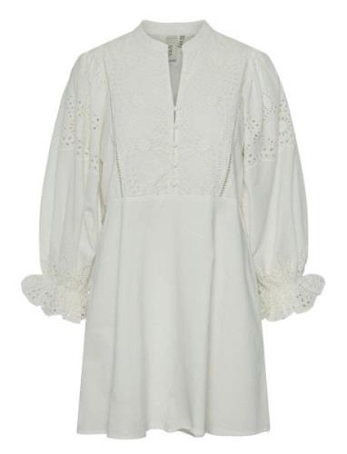 Yaspio Ls Dress S. White YAS