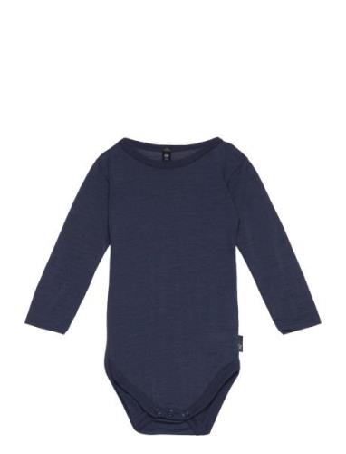 Jbs Of Dk Body Ls Wool Navy JBS Of Denmark