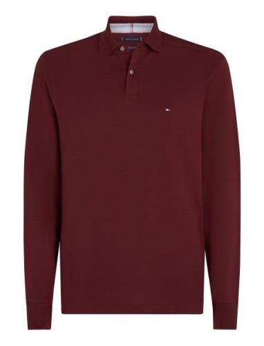 1985 Regular Ls Polo Burgundy Tommy Hilfiger