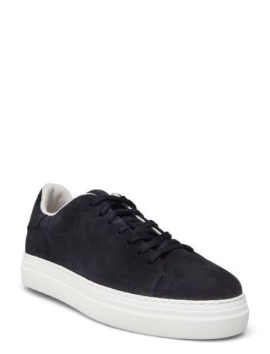 Slhdavid Chunky Suede Sneaker Noos Navy Selected Homme