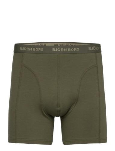 Cotton Stretch Boxer 1P Green Björn Borg