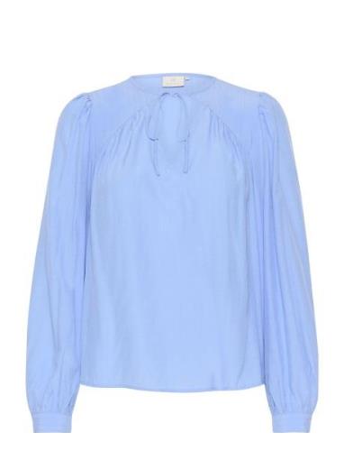 Kabarbara Blouse Blue Kaffe