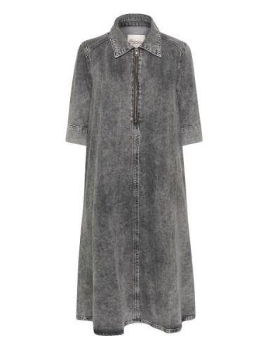 Malomw 143 Long Dress Grey My Essential Wardrobe