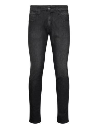 Anbass Trousers Slim 99 Denim Black Replay