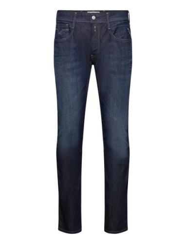 Anbass Trousers Slim 573 Online Blue Replay