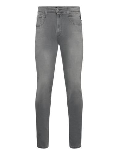 Anbass Trousers Slim C-Stretch Grey Replay