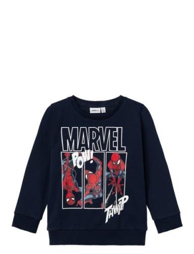 Nmmjessie Spiderman Sweat Unb Noos Mar Navy Name It