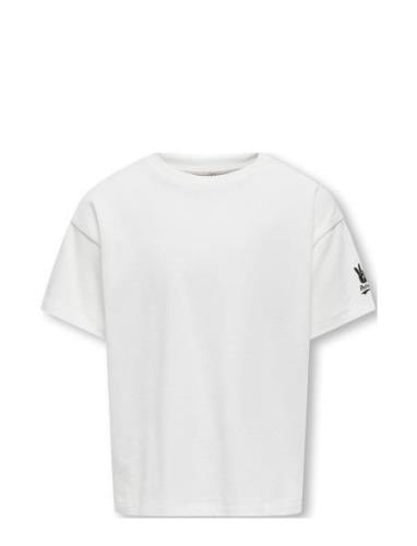 Kogcilla S/S Boxy Tee Box Jrs White Kids Only