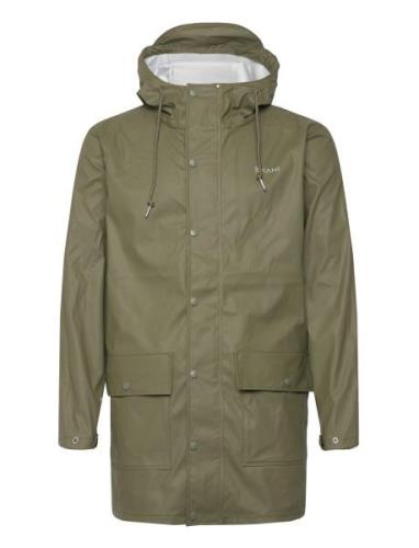 Rain Coat W Green Exani