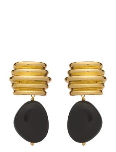 Colette Earrings Gold Twist & Tango