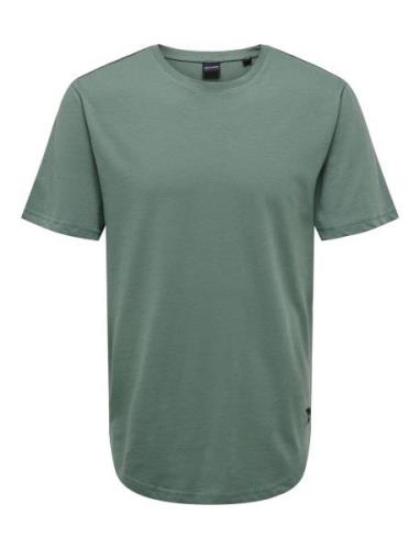 Onsmatt Longy Ss Tee Noos Green ONLY & SONS