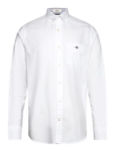 Reg Oxford A.shield Shirt White GANT