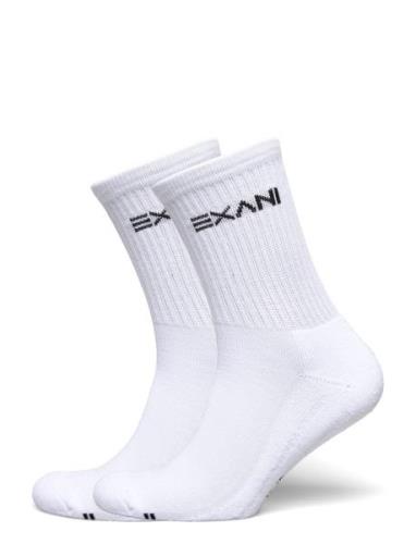 Regular Cut Socks 2-Pack White Exani