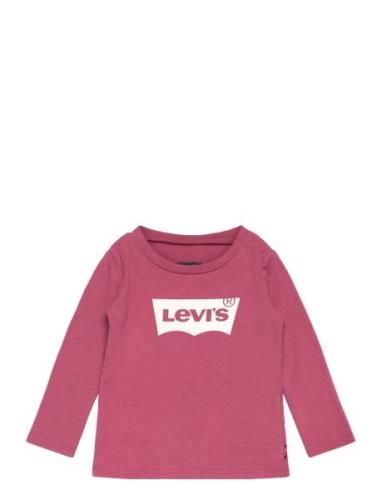 Levi's® Long Sleeve Batwing Tee Pink Levi's