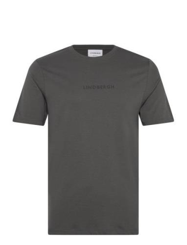 Lindbergh Print Tee S/S Grey Lindbergh