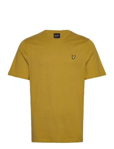 Plain T-Shirt Yellow Lyle & Scott