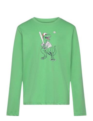 Printed Longsleeve Green Tom Tailor