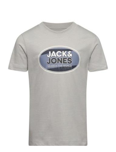 Jcoray Color Tee Ss Crew Neck Fst Jnr Grey Jack & J S