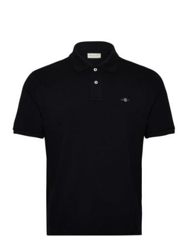 Reg Emb Archive Shield Polo Black GANT