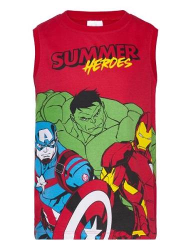 Tshirt Red Marvel