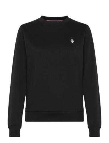 Uspa O Neck Sweat Adele Women Black U.S. Polo Assn.