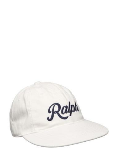 Appliquéd Twill Ball Cap White Polo Ralph Lauren