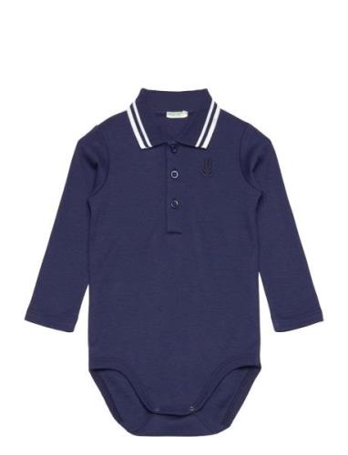 Bodysuit L/S Navy United Colors Of Benetton