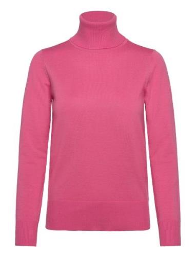 J2046, Milasz Rollneck Pullover Pink Saint Tropez