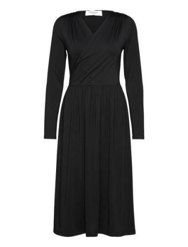 Long Sleeve Dress Black Rosemunde