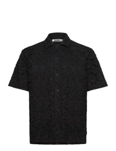 Wbbanks Lace Shirt Black Woodbird