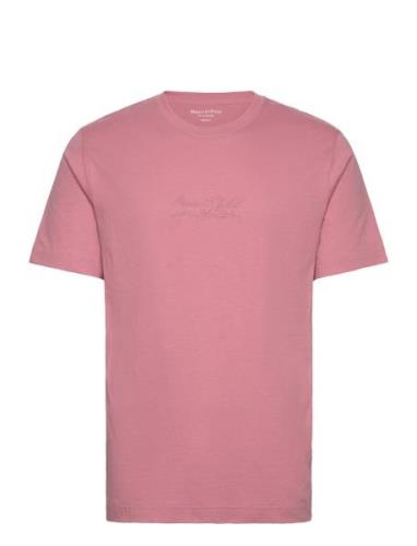 T-Shirts Short Sleeve Pink Marc O'Polo