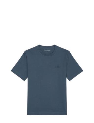 T-Shirts Short Sleeve Blue Marc O'Polo