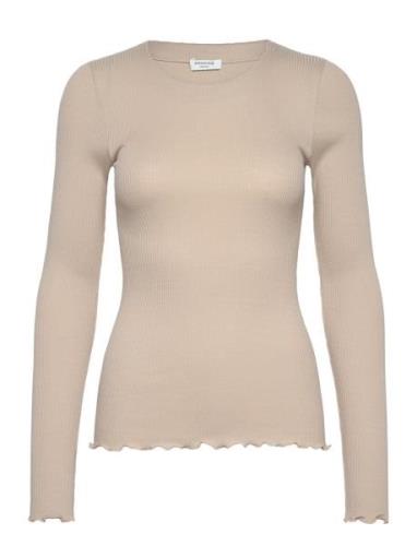 Long Sleeve T-Shirt Beige Rosemunde