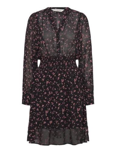 Mschorabella Dress Aop Black MSCH Copenhagen