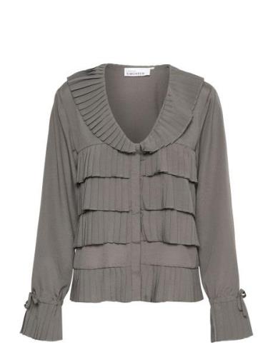 Kbregina Blouse Grey Karen By Simonsen