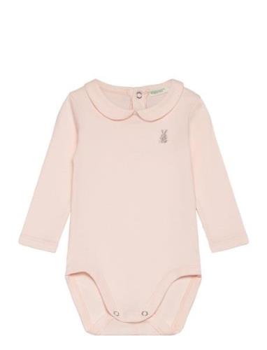 Bodysuit L/S Pink United Colors Of Benetton