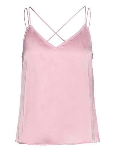 D6Obu Satin Singlet Pink Dante6