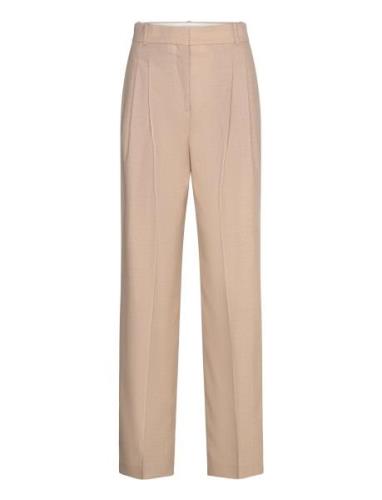 Sadie Trousers Beige Reiss