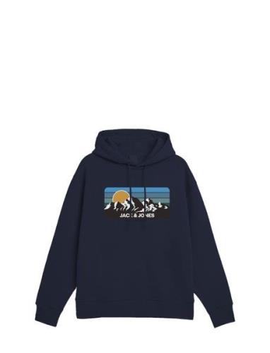 Jjpeak Sweat Hood Ln Navy Jack & J S