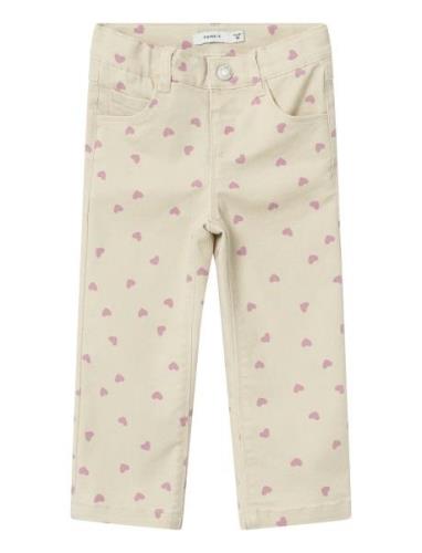 Nmfrose Straight Twi Pant 4682-Yf N Beige Name It