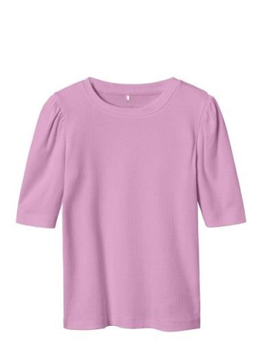 Nkfnuol 2/4 Slim Top Pink Name It