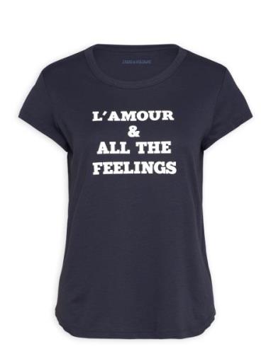 Woop Ico L'amour & All The Fee Navy Zadig & Voltaire