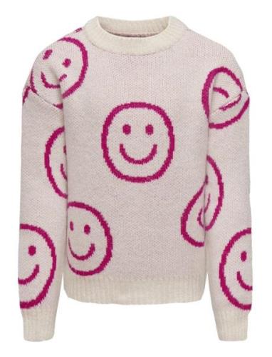 Koghappie L/S Pullover Knt Patterned Kids Only