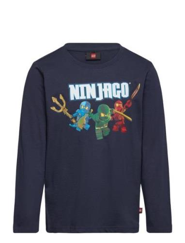 Lwtano 620 - T-Shirt L/S Navy LEGO Kidswear