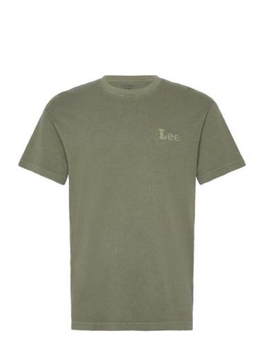 Subtle Relaxed Tee Green Lee Jeans