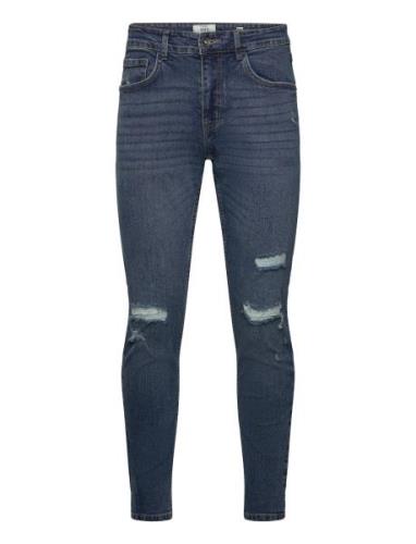 Rrstockholm Jeans Destroy Slim Fit Blue Redefined Rebel