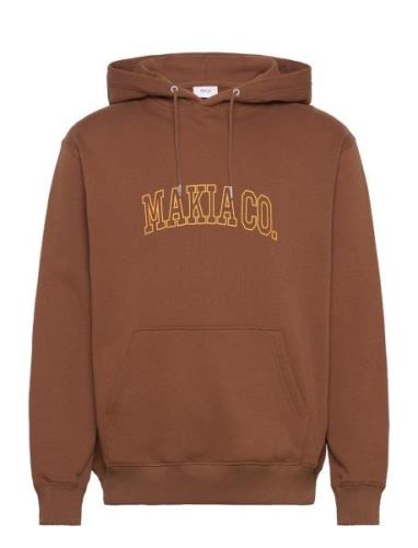 Nord Hooded Sweatshirt Brown Makia